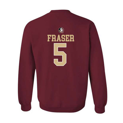 FSU - NCAA Baseball : Gabe Fraser - Classic Shersey Crewneck Sweatshirt-1