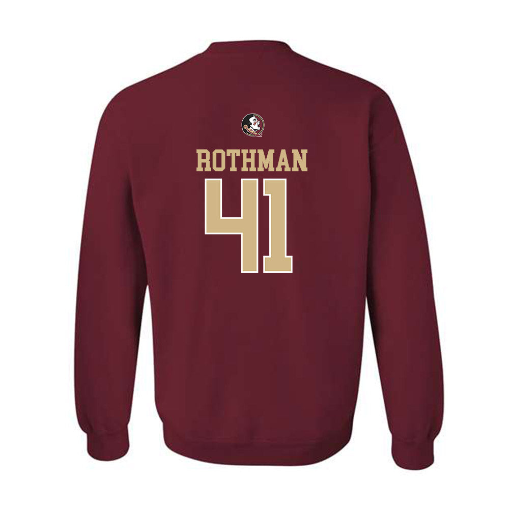 FSU - NCAA Beach Volleyball : Audrey Rothman - Generic Shersey Crewneck Sweatshirt