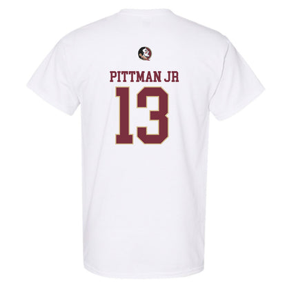FSU - NCAA Football : Randy Pittman Jr - Classic Shersey T-Shirt-1