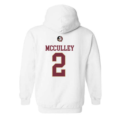 FSU - NCAA Baseball : Carter McCulley - Generic Shersey Hooded Sweatshirt