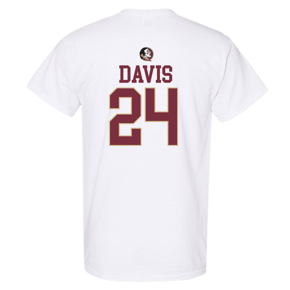 FSU - NCAA Women's Basketball : Pania Davis - Classic Shersey T-Shirt-1