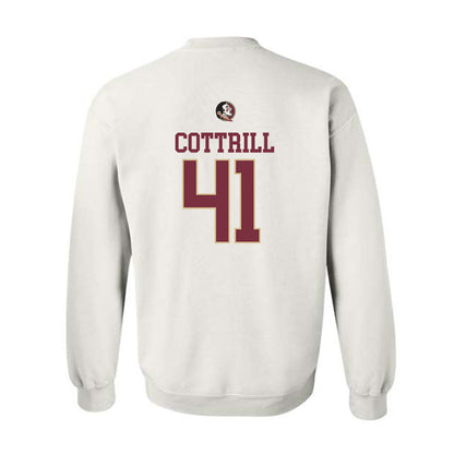 FSU - NCAA Football : AJ Cottrill - Classic Shersey Crewneck Sweatshirt-1