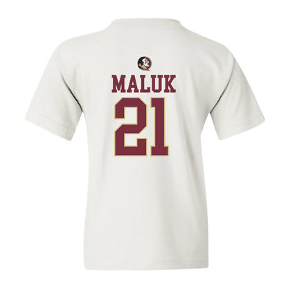 FSU - NCAA Men's Basketball : Alier Maluk - Generic Shersey Youth T-Shirt