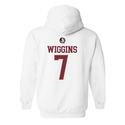 FSU - NCAA Men's Basketball : Chauncey Wiggins - Classic Shersey Hooded Sweatshirt-1