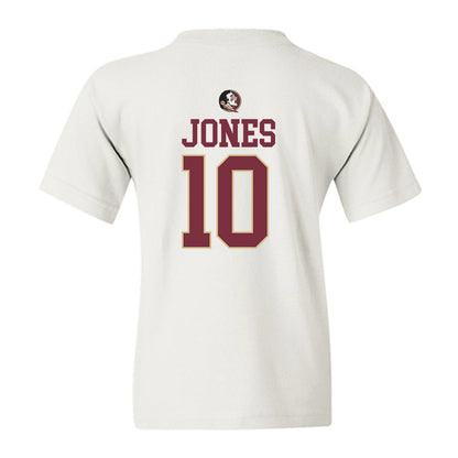 FSU - NCAA Men's Basketball : Lajae Jones - Classic Shersey Youth T-Shirt-1