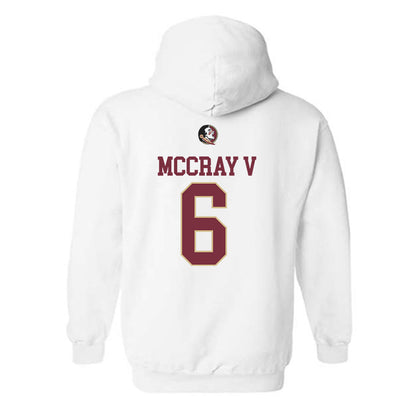FSU - NCAA Men's Basketball : Robert McCray V - Classic Shersey Hooded Sweatshirt-1