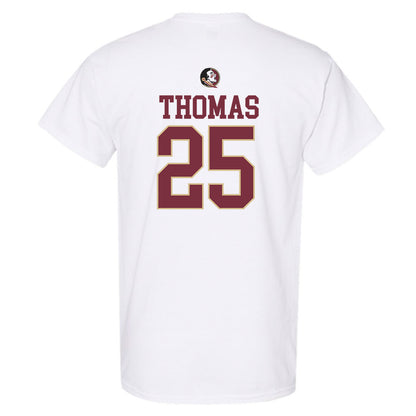 FSU - NCAA Men's Basketball : Justin Thomas - Generic Shersey T-Shirt-1