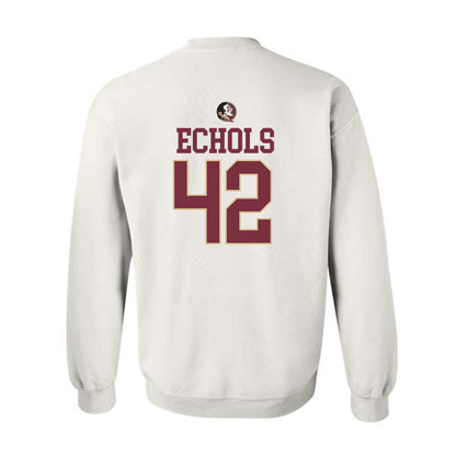 FSU - NCAA Baseball : Jacob Echols - Classic Shersey Crewneck Sweatshirt-1