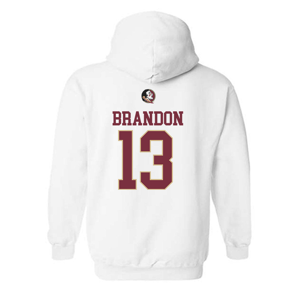 FSU - NCAA Women's Soccer : Mya Brandon - Classic Shersey Hooded Sweatshirt-1
