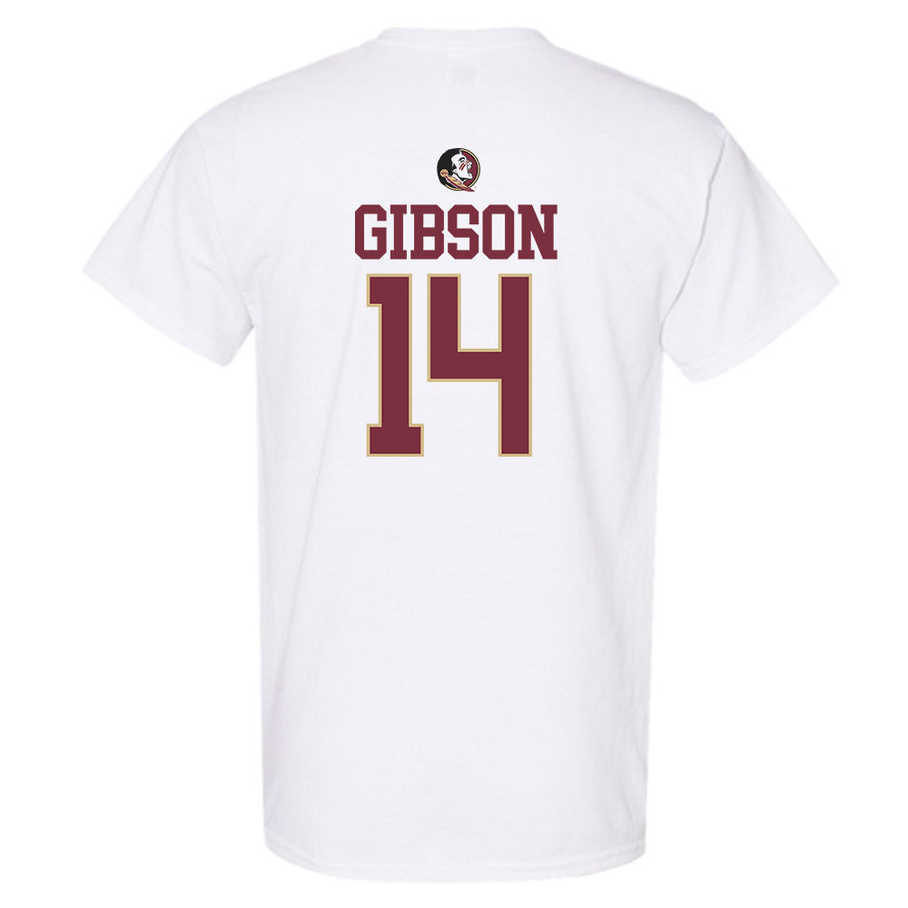 FSU - NCAA Baseball : BJ Gibson - Classic Shersey T-Shirt-1