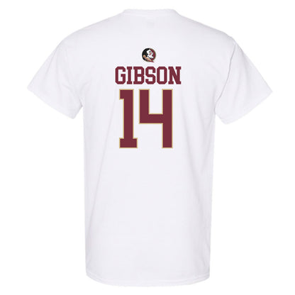 FSU - NCAA Baseball : BJ Gibson - Classic Shersey T-Shirt-1