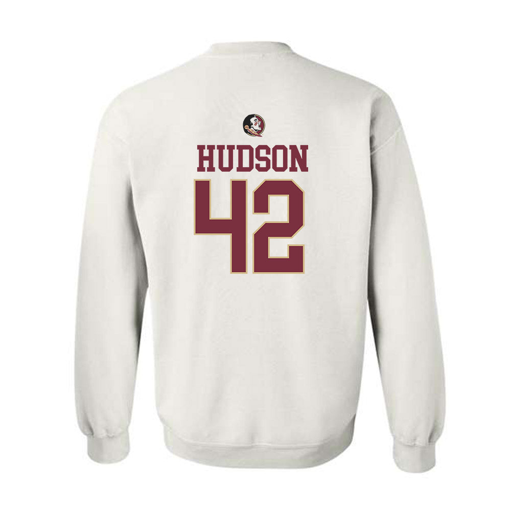 FSU - NCAA Women's Soccer : Wrianna Hudson - Generic Shersey Crewneck Sweatshirt
