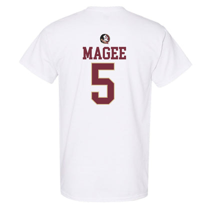 FSU - NCAA Men's Basketball : Kobe MaGee - Classic Shersey T-Shirt-1