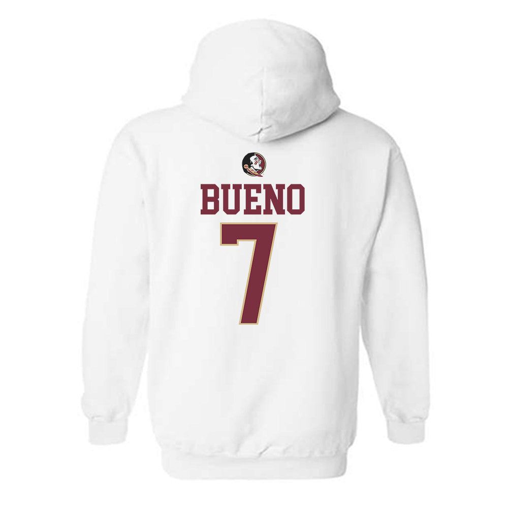 FSU - NCAA Softball : Angelee Bueno - Generic Shersey Hooded Sweatshirt