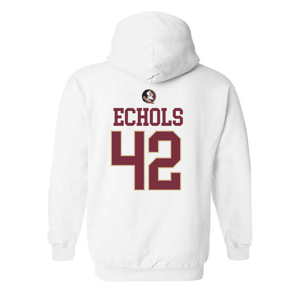 FSU - NCAA Baseball : Jacob Echols - Classic Shersey Hooded Sweatshirt-1