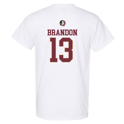 FSU - NCAA Women's Soccer : Mya Brandon - Classic Shersey T-Shirt-1