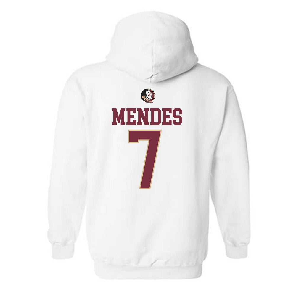 FSU - NCAA Baseball : Wes Mendes - Generic Shersey Hooded Sweatshirt-1