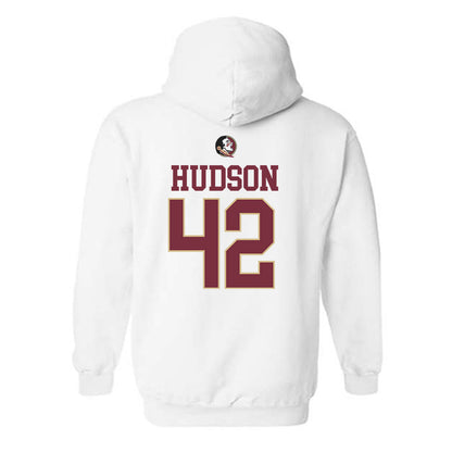 FSU - NCAA Women's Soccer : Wrianna Hudson - Generic Shersey Hooded Sweatshirt