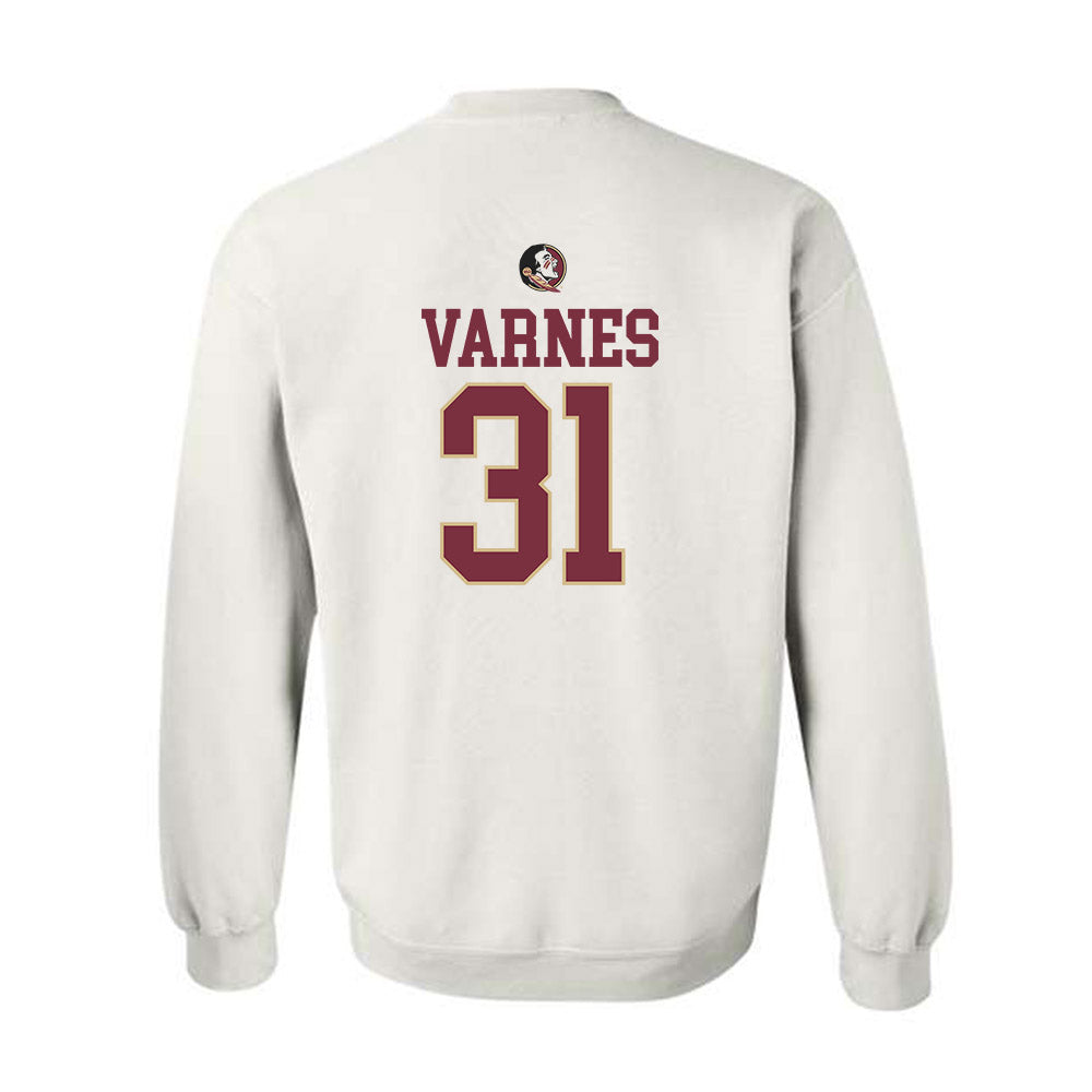 FSU - NCAA Baseball : Braxton Varnes - Classic Shersey Crewneck Sweatshirt-1