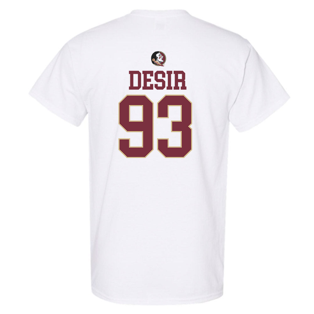 FSU - NCAA Football : Mandrell Desir - Classic Shersey T-Shirt-1