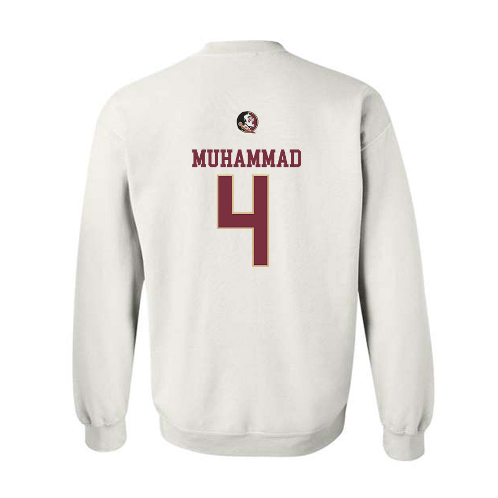 FSU - NCAA Men's Basketball : Shahid Muhammad - Classic Shersey Crewneck Sweatshirt-1