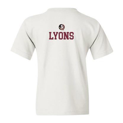 FSU - NCAA Men's Tennis : Justin Lyons - Generic Shersey Youth T-Shirt