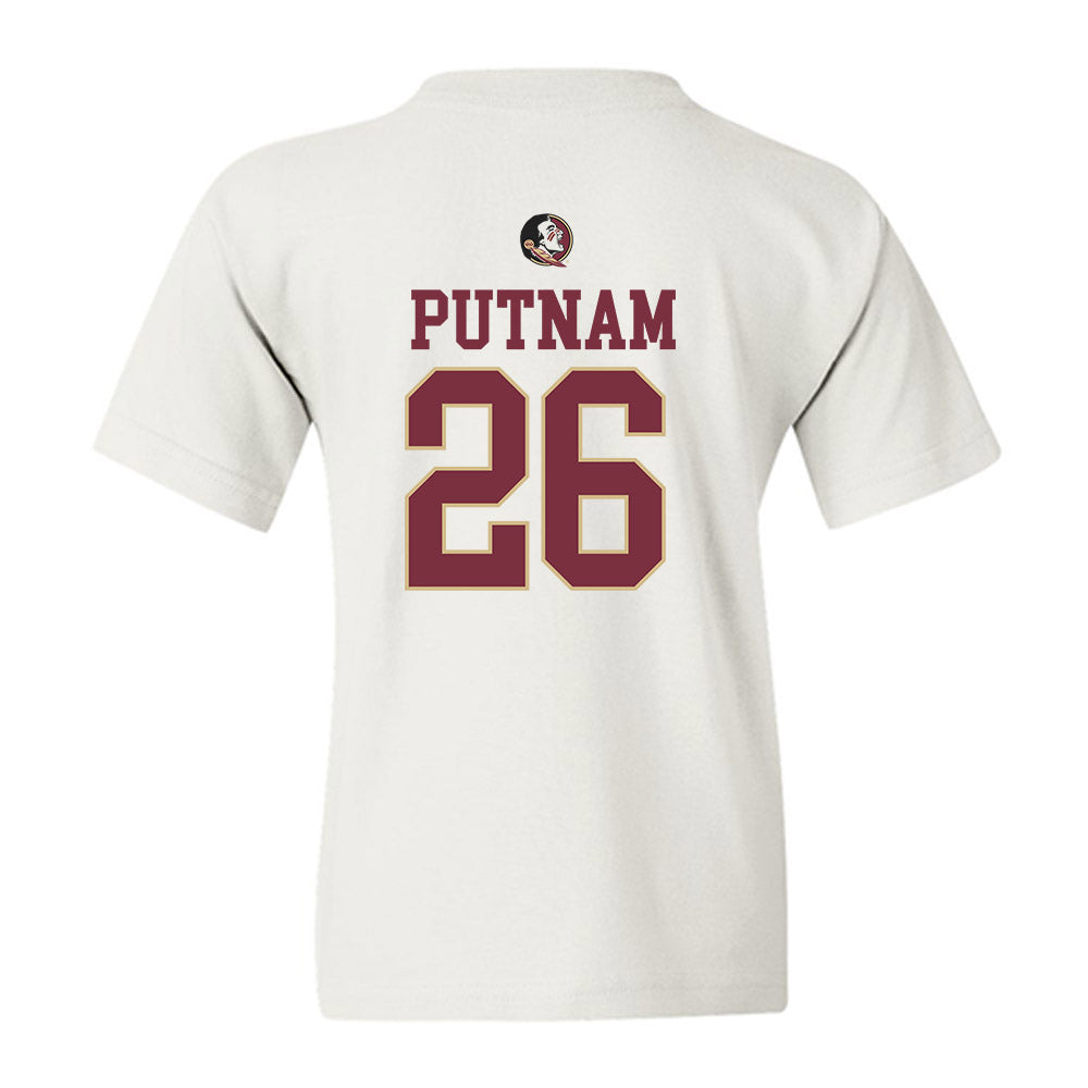 FSU - NCAA Baseball : Eli Putnam - Classic Shersey Youth T-Shirt-1