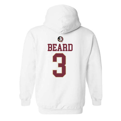 FSU - NCAA Baseball : Trey Beard - Classic Shersey Hooded Sweatshirt-1