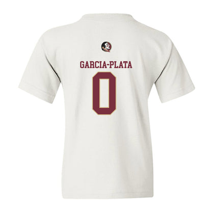 FSU - NCAA Men's Basketball : Maximo Garcia-Plata - Classic Shersey Youth T-Shirt-1