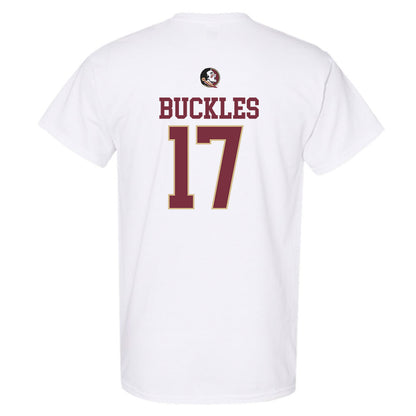 FSU - NCAA Baseball : Charlie Buckles - Classic Shersey T-Shirt-1