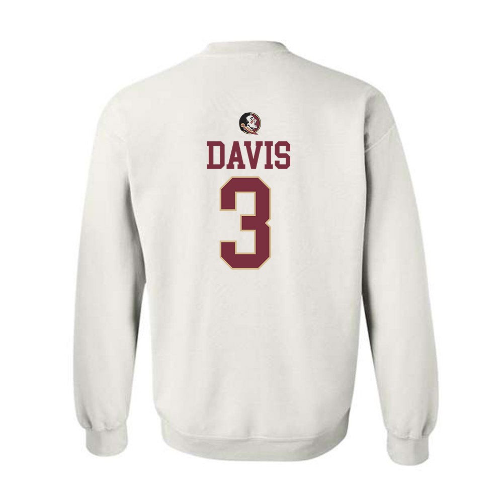 FSU - NCAA Football : Kam Davis - Generic Shersey Crewneck Sweatshirt