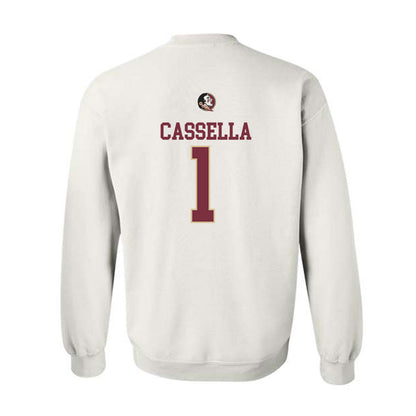 FSU - NCAA Women's Lacrosse : Sienna Cassella - Classic Shersey Crewneck Sweatshirt-1