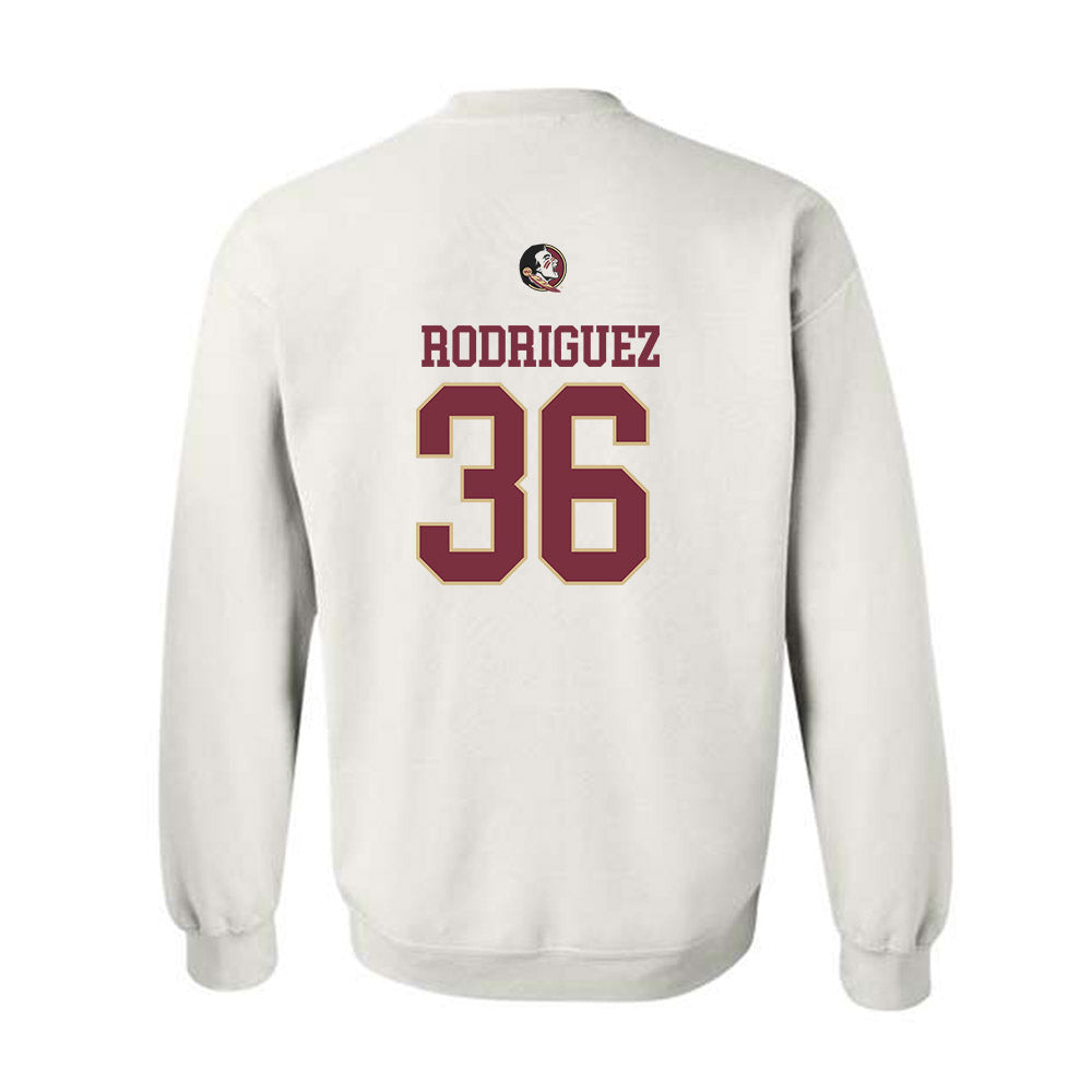 FSU - NCAA Baseball : Mookie Rodriguez - Classic Shersey Crewneck Sweatshirt-1