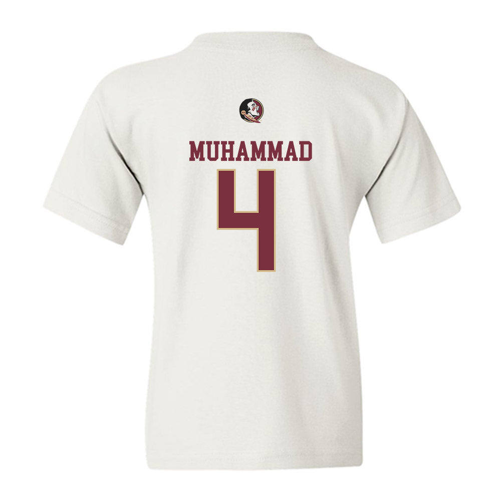 FSU - NCAA Men's Basketball : Shahid Muhammad - Classic Shersey Youth T-Shirt-1