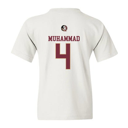 FSU - NCAA Men's Basketball : Shahid Muhammad - Classic Shersey Youth T-Shirt-1
