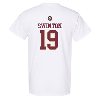 FSU - NCAA Men's Basketball : AJ Swinton - Generic Shersey T-Shirt-1