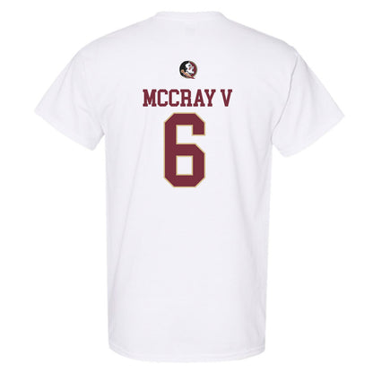 FSU - NCAA Men's Basketball : Robert McCray V - Classic Shersey T-Shirt-1