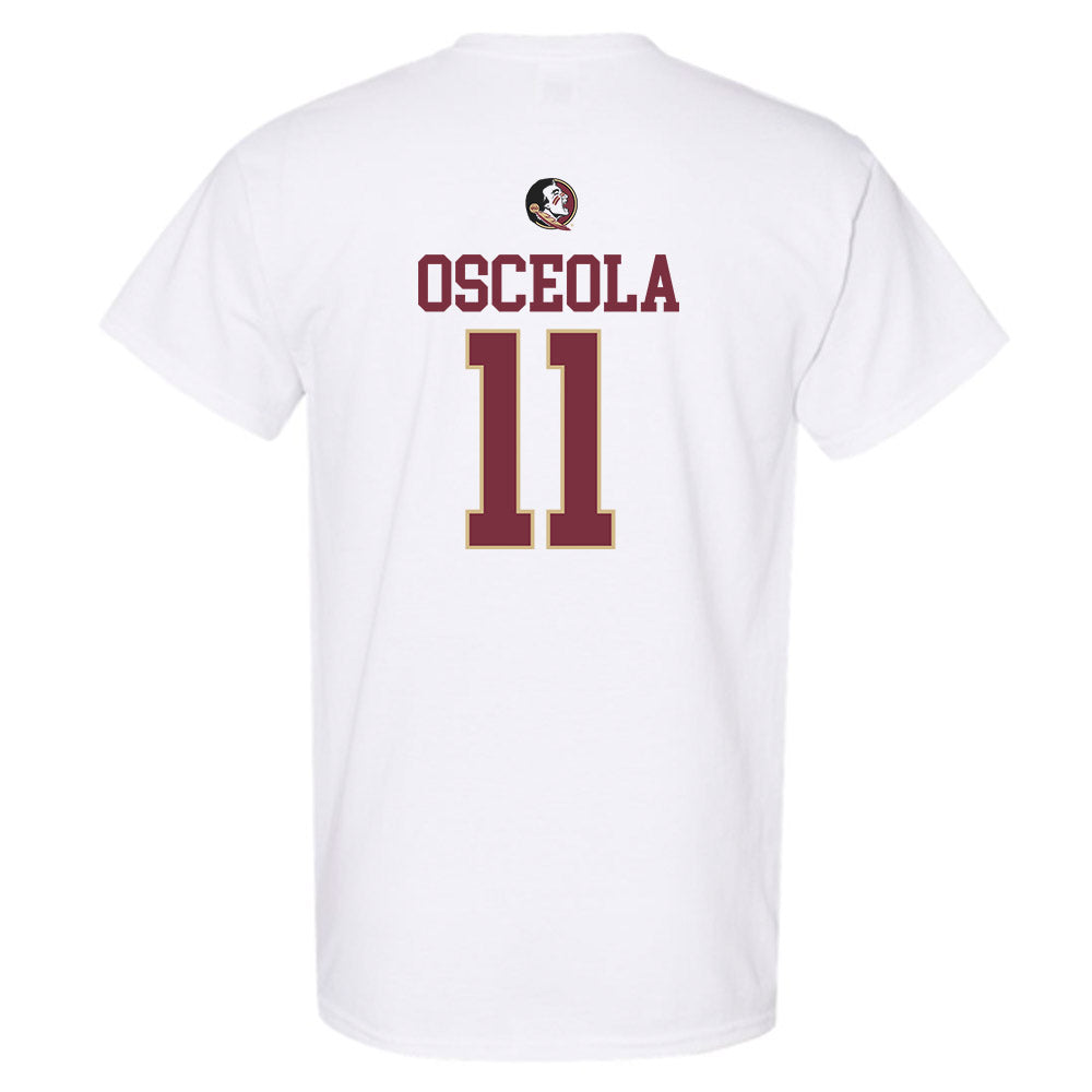 FSU - NCAA Men's Basketball : Xavier Osceola - Classic Shersey T-Shirt-1