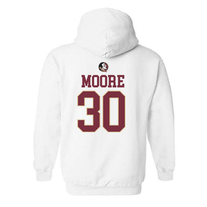 FSU - NCAA Baseball : Bryson Moore - Classic Shersey Hooded Sweatshirt-1