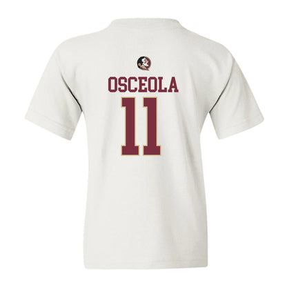 FSU - NCAA Men's Basketball : Xavier Osceola - Classic Shersey Youth T-Shirt-1