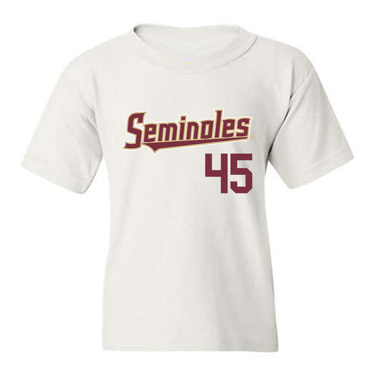 FSU - NCAA Baseball : Evan Chrest - Generic Shersey Youth T-Shirt-0