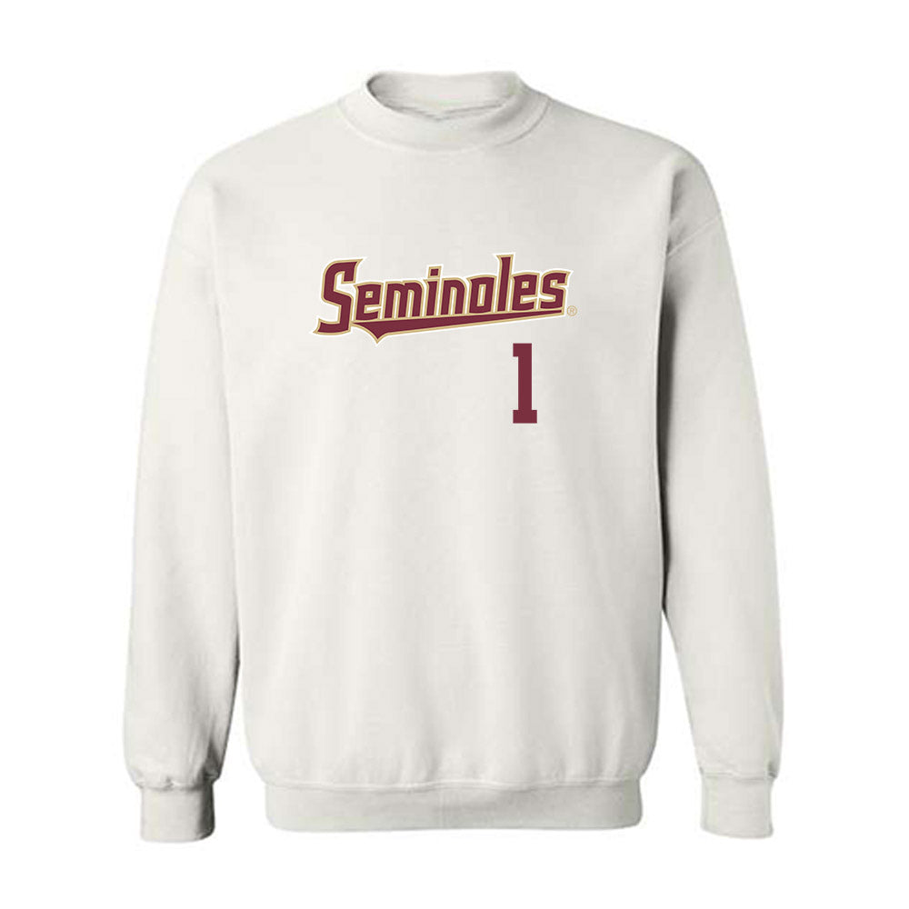 FSU - NCAA Women's Lacrosse : Sienna Cassella - Classic Shersey Crewneck Sweatshirt-0