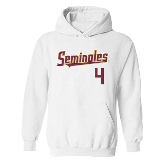 FSU - NCAA Football : Charles Lester - Generic Shersey Hooded Sweatshirt