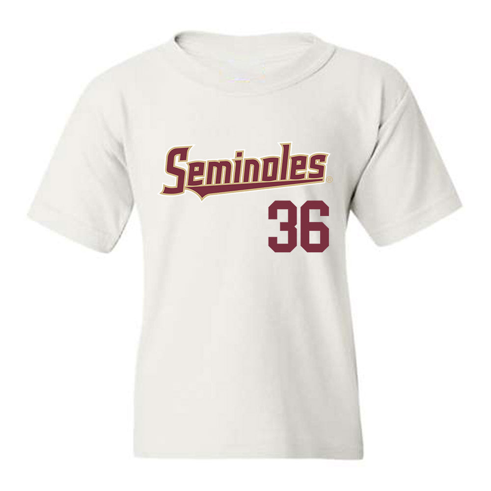 FSU - NCAA Baseball : Jace Estes - Generic Shersey Youth T-Shirt