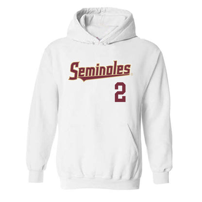 FSU - NCAA Baseball : Carter McCulley - Generic Shersey Hooded Sweatshirt