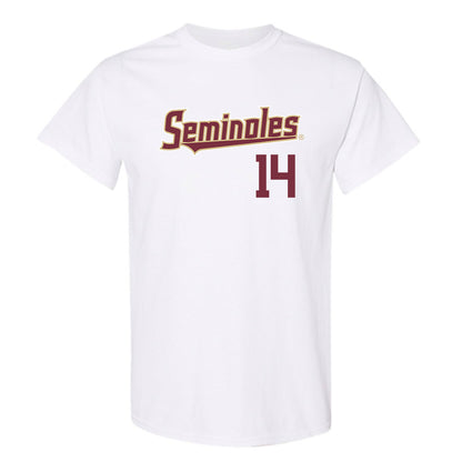 FSU - NCAA Baseball : BJ Gibson - Classic Shersey T-Shirt-0