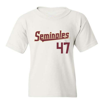 FSU - NCAA Baseball : Rhett Vaughn - Generic Shersey Youth T-Shirt