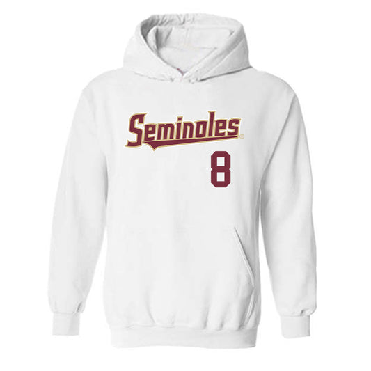 FSU - NCAA Women's Volleyball : Khori Louis - Generic Shersey Hooded Sweatshirt