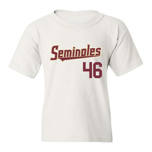 FSU - NCAA Baseball : Hudson Rowan - Generic Shersey Youth T-Shirt