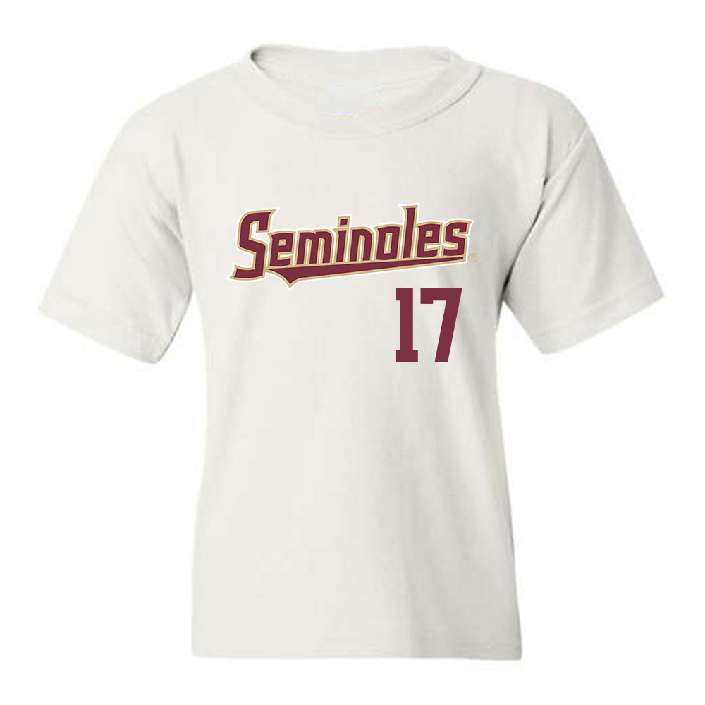FSU - NCAA Beach Volleyball : Myriah Massey - Generic Shersey Youth T-Shirt